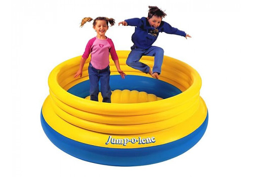 Надувной круглый батут Original Jump-o-Lene Intex, 203х69 см 48267