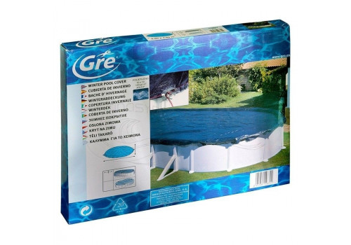 Тент GRE для морозоустойчивых бассейнов 730х370 см GRE731