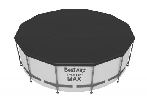 56420 Каркасный бассейн круглый  BestWay, 366х122см, фильтр-насос картр 2006 л/ч
